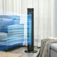 image 2 of HOMCOM Tower Fan Anion Cooling Bedroom with Oscillating, Remote, Black