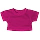 image 1 of Mumbles Teddy Bear T-Shirt Accessory - Fuchsia - M
