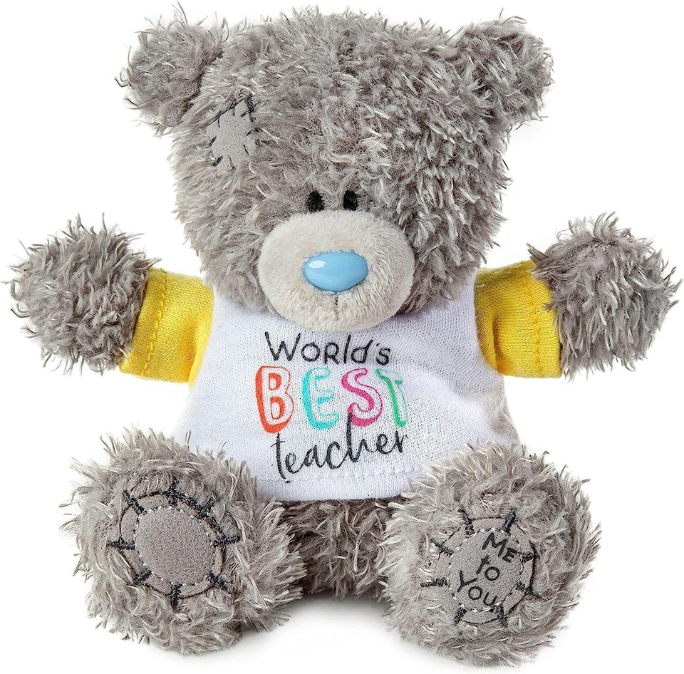 image 1 of Me To You Official Collection Thank You Teacher T-Shirt Plush Bear 10cm High