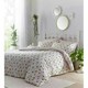 image 2 of Portfolio Home Strawberry Fields Floral Check Bedding Duvet Cover Set | Pink | Super King