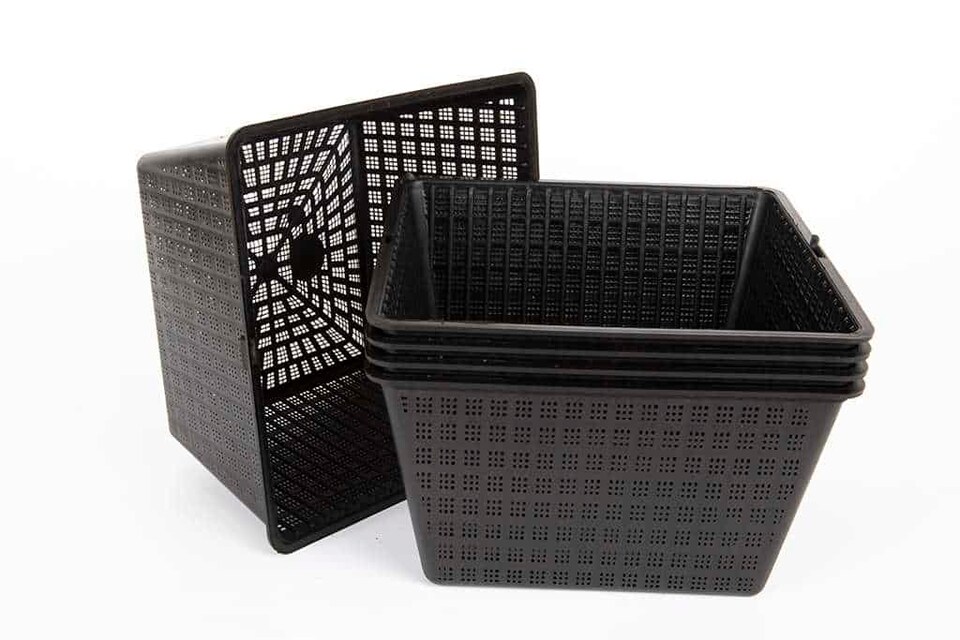 image 1 of Pond Planting Basket - Square - 24cm / 5 Ltr