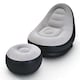 image 1 of Deluxe Inflatable Sofa Lounger Ottoman Couch Gaming Chair Foot Stool Seat Air
