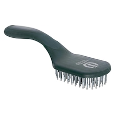 Imperial Riding IRH Boomerang Horse Mane and Tail Brush - Forest Green - One Size