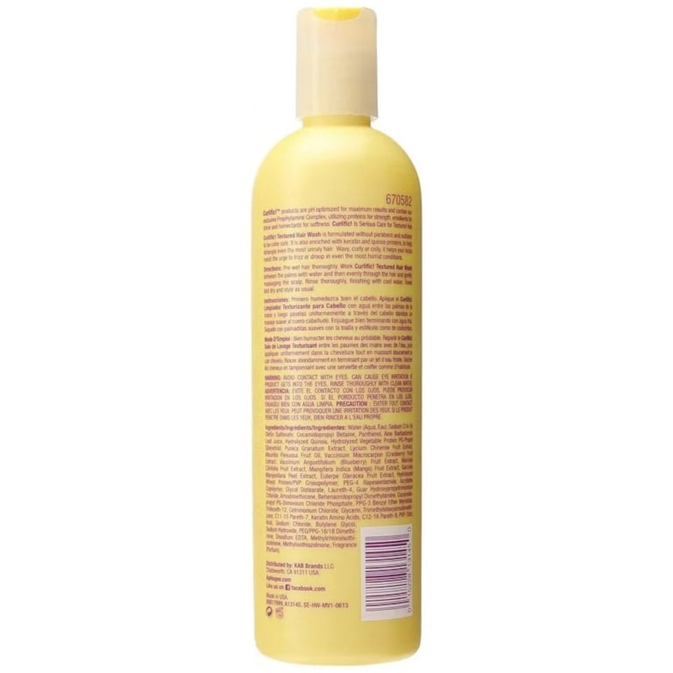 image 1 of Aphogee Curlific Textured Hair Wash For Curls 355ml
