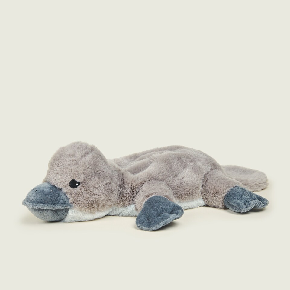 image 1 of Warmies Plush Platypus  LARGE
