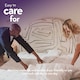 image 5 of Slumberdown Sleep Soundly Mattress Topper, 2.5cm, Single | White | Single