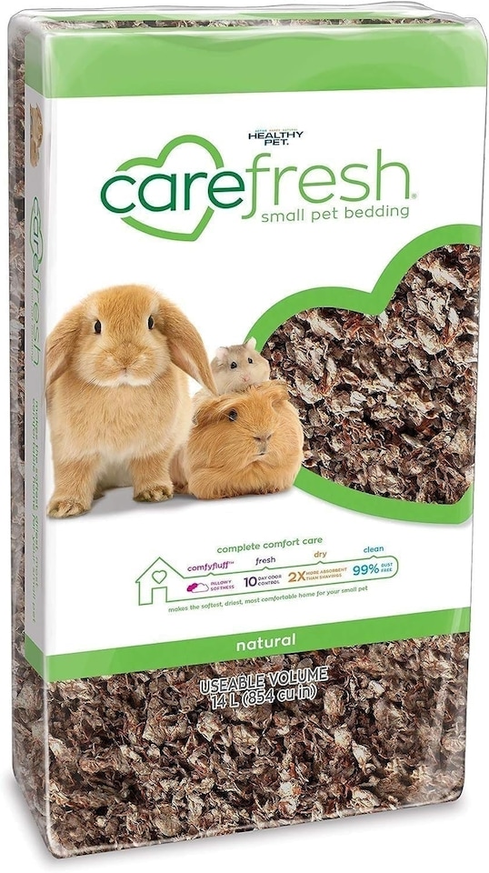 image 1 of Carefresh Natural Animal Bedding 14L for Small Mammals