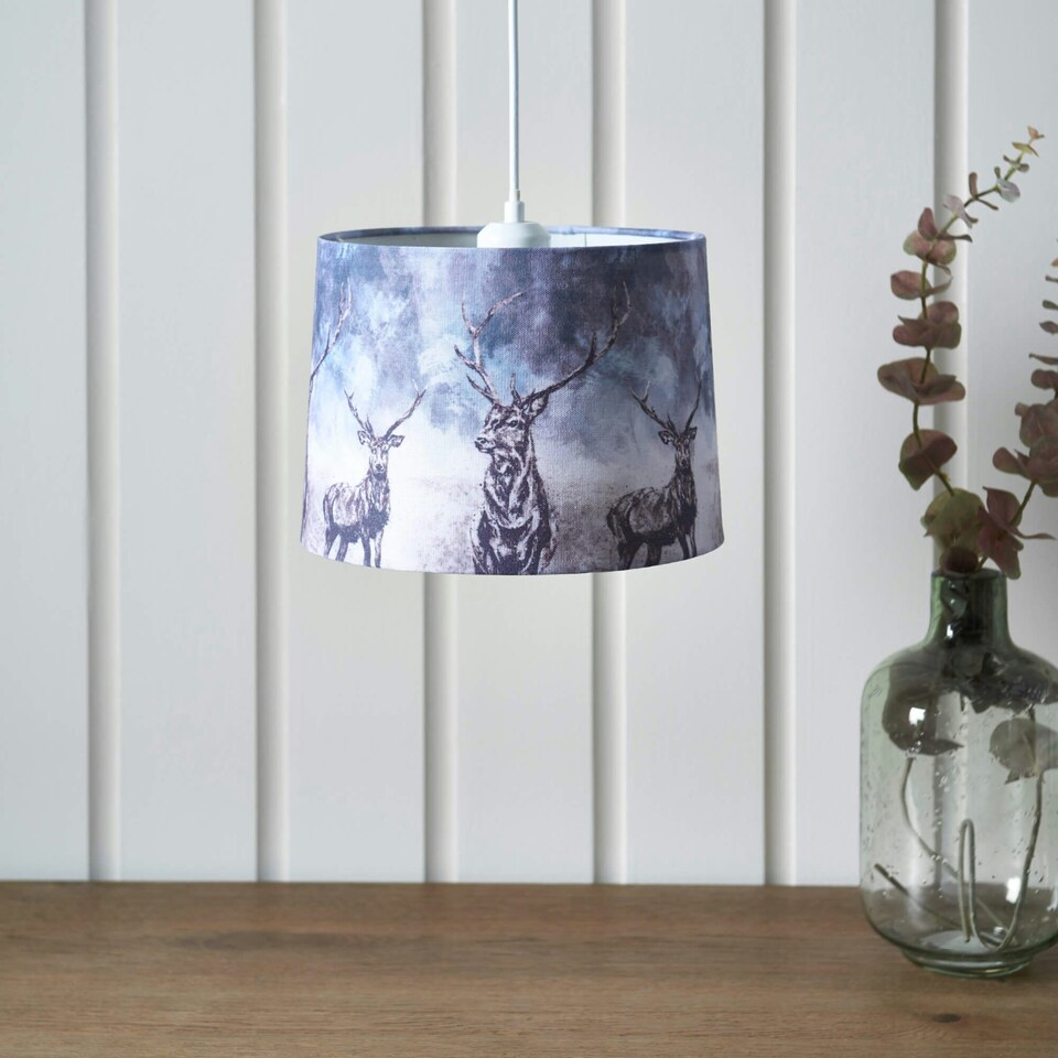 image 1 of Hamish Storm Printed Shade