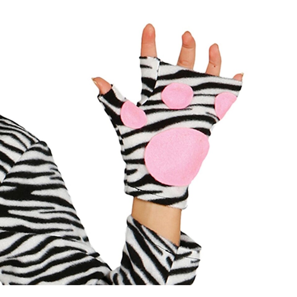 image 1 of Fiestas Guirca Womens/Ladies Zebra Costume Set | White | White/Black | M | 1