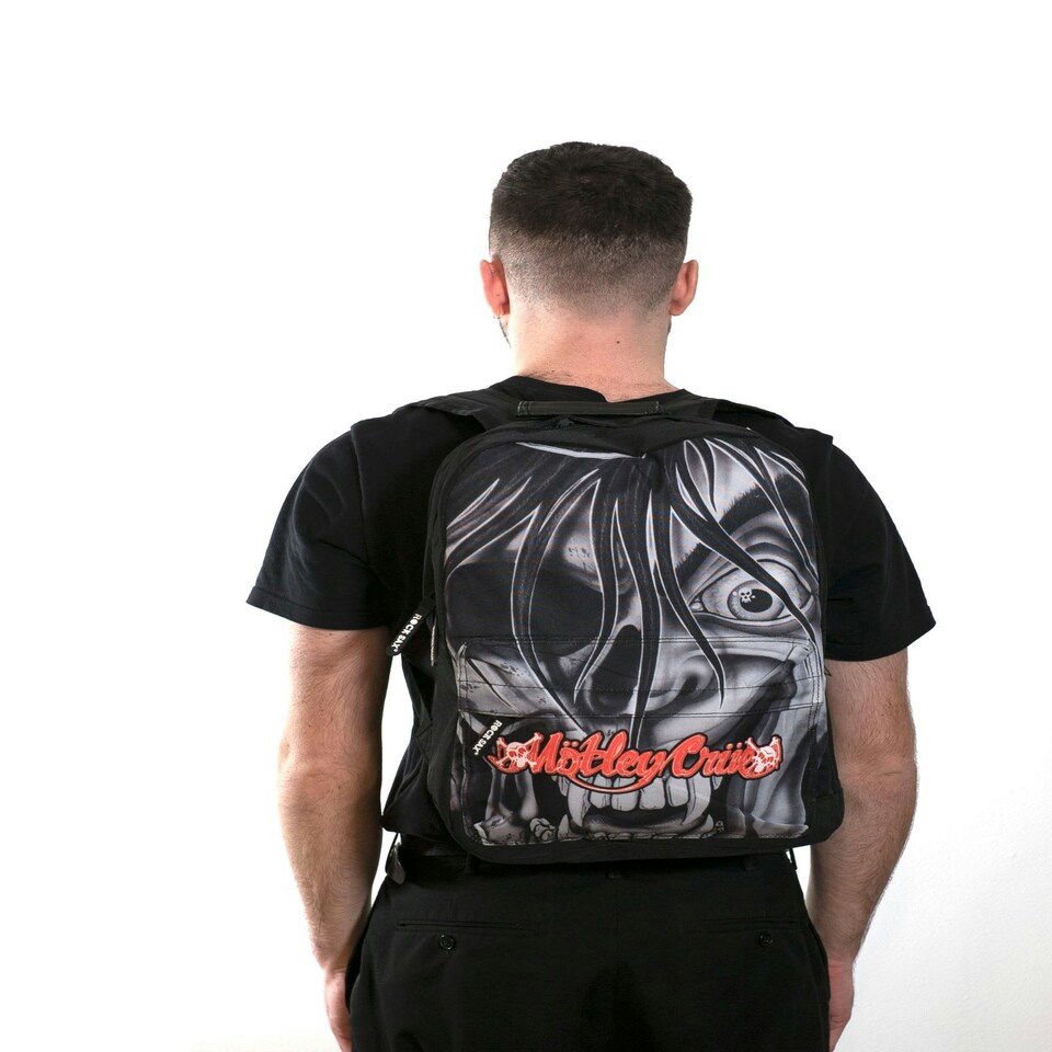 image 1 of Rocksax Mötley Crüe Backpack - Dr Fg Face Multi