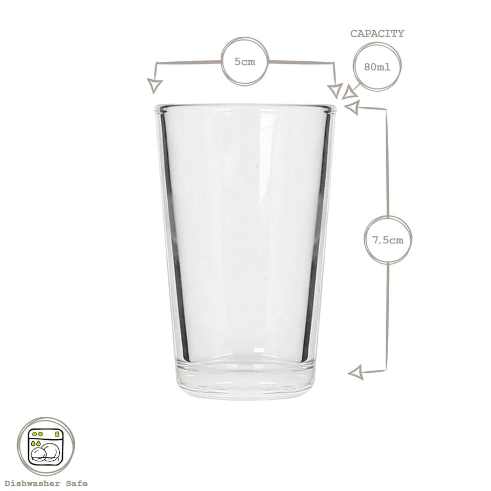 image 1 of Argon Tableware Shot Glasses - 80ml - Pack of 12