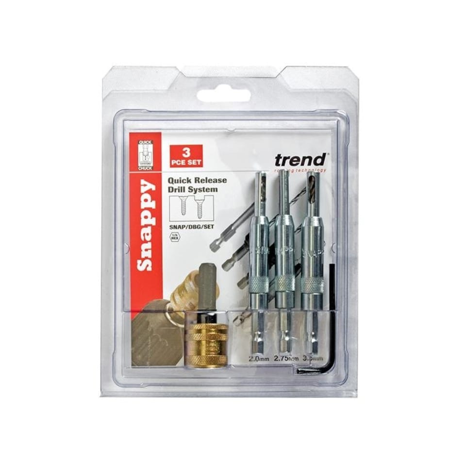 Trend Snap Centring Guides - Multi Colour - 5/64in 7/64in & 9/64in