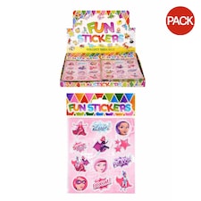 Henbrandt Super Girls Stickers (Pack of 120) - Multicoloured - One Size