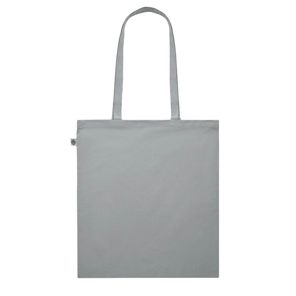 image 1 of MidOcean Onel Plain Organic Cotton Shopper Bag - Grey - One Size | Grey