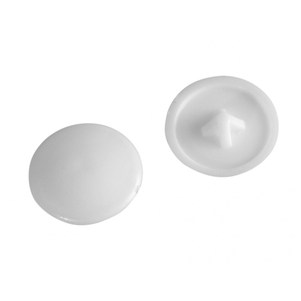 Forgefix Pozi Compatible Cover Cap White No.6-8 Bag 100 - Multi Colour - White No.6-8 Bag 100
