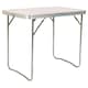 image 1 of Charles Bentley Odyssey Folding Portable Camping Compact Small Picnic Table