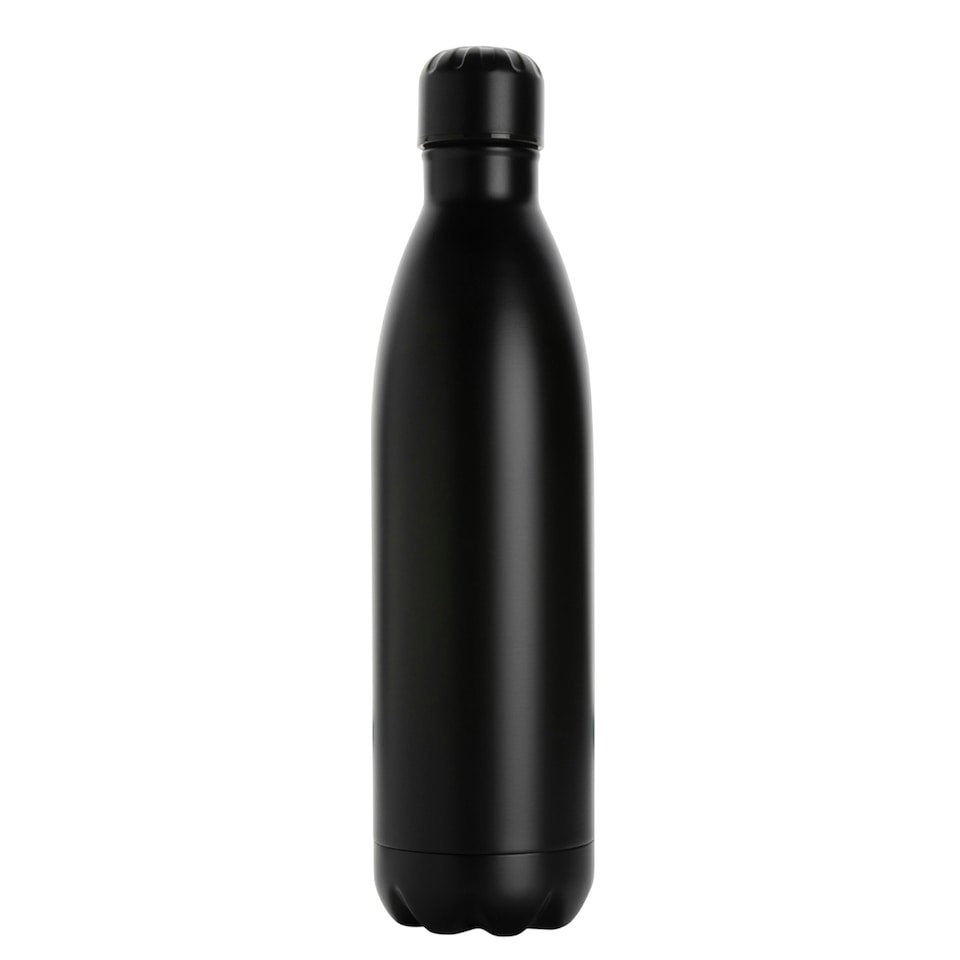 image 1 of XD Collection Stainless Steel 750ml Water Bottle - Black - One Size Black | One Size