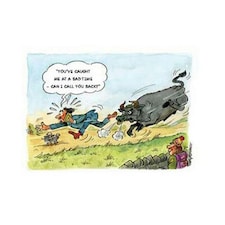 Kevin Milner Can I Call You Back Greetings Card - Multicoloured - One Size