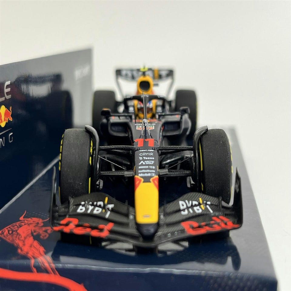 image 1 of Sergio Perez Red Bull Racing RB18 Saudi Arabian GP 2022 1:43 Scale Minichamps 417220111