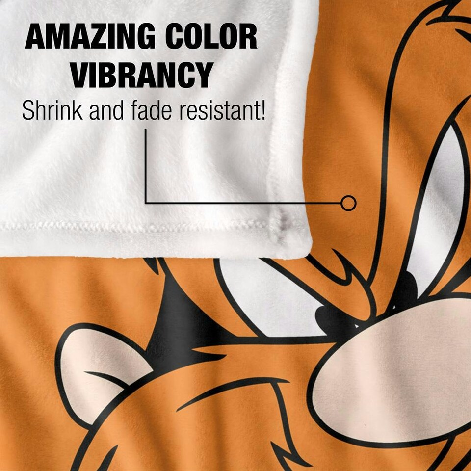 image 1 of Looney Tunes Yosemite Sam Blanket - Multicoloured - One Size