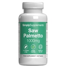Saw Palmetto 1,000mg - 180 Tablets