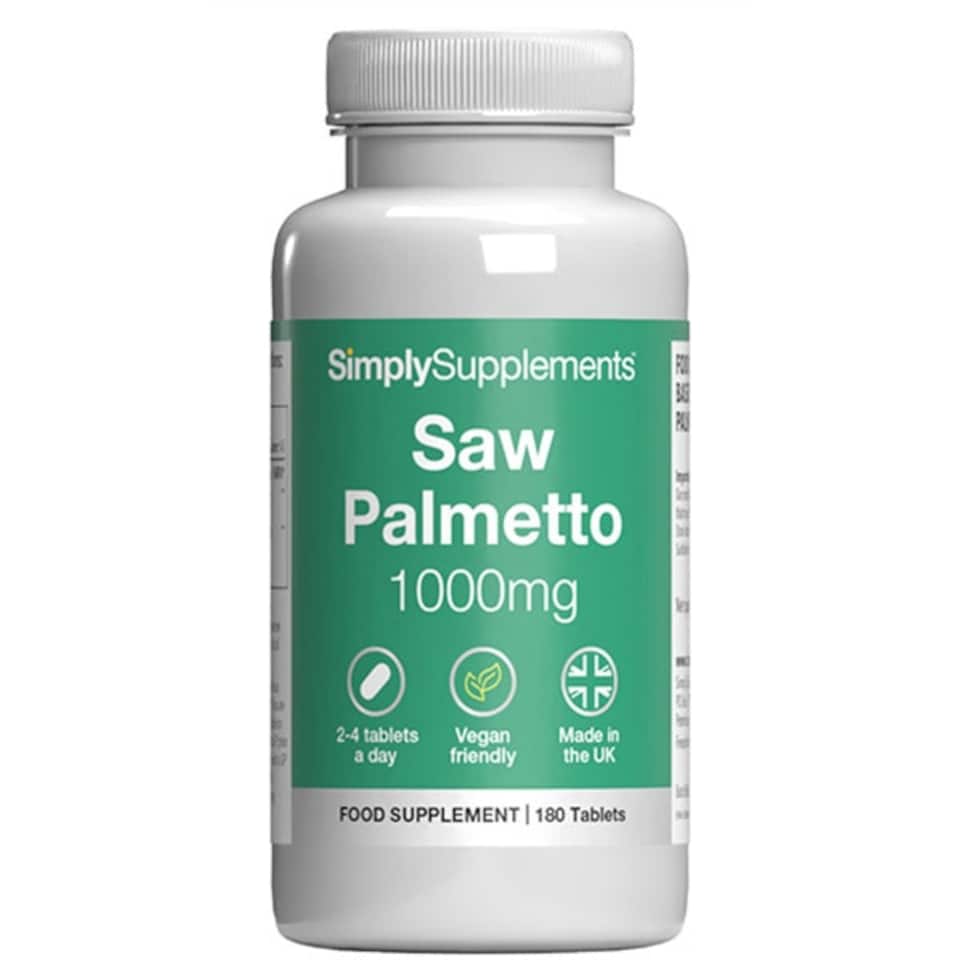 image 1 of Saw Palmetto 1,000mg - 180 Tablets