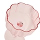 image 3 of Set Of 2 Hestia Bright Pink Scalloped Martini Glass