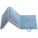 image 8 of HOMCOM 6FT Foldable Gymnastics Mat, Tri-Fold 2" Thick Crash Mat, Blue