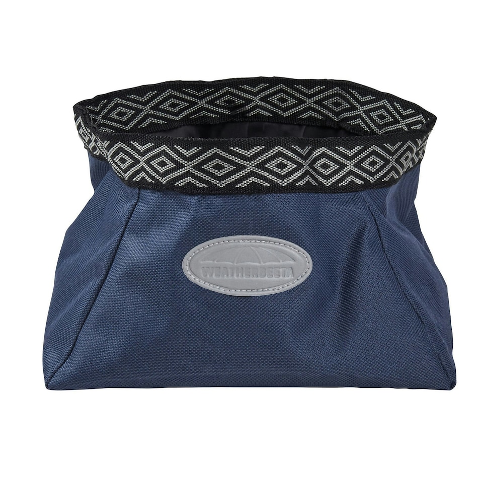 image 1 of Weatherbeeta Collapsible Dog Bowl - Navy - One Size