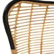 image 5 of Interiors by Premier Natural Rattan Egg Chair, Rustless Metal Rattan Chair, Easy Cleaning Armchair, Eco-friendly Outdoor Chair