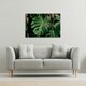 image 2 of Monstera Leaves in home interior (Canvas Print) 152 x 101 x 4cm