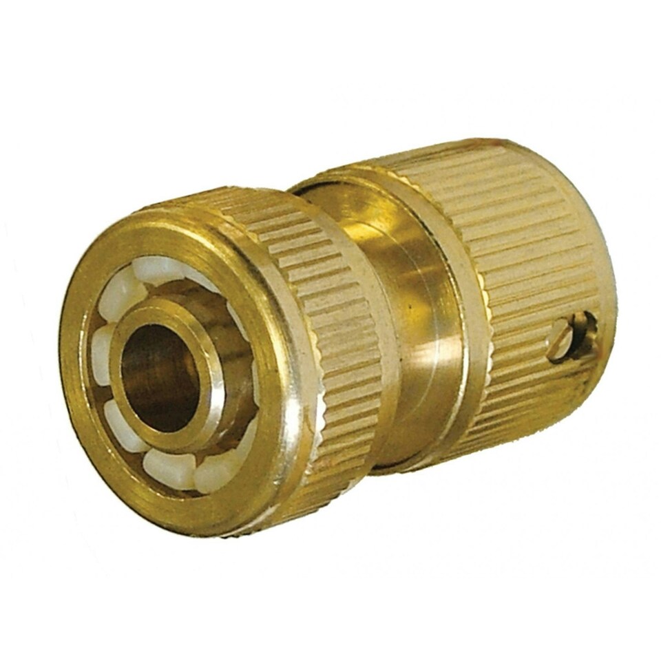 Faithfull Brass Female Hose Connector 12.5mm (1/2in) - Multi Colour - One Size Multi