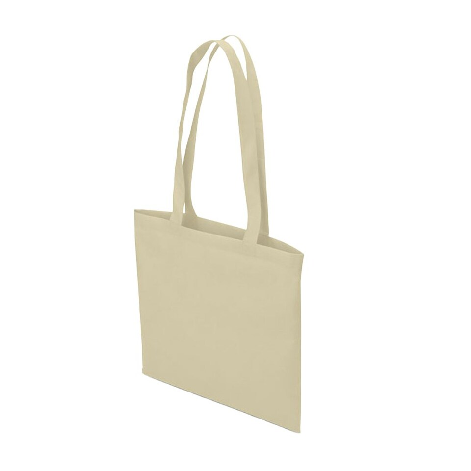 image 1 of MidOcean Totecolor Non-Woven Shopper Bag - Ivory - One Size Cream
