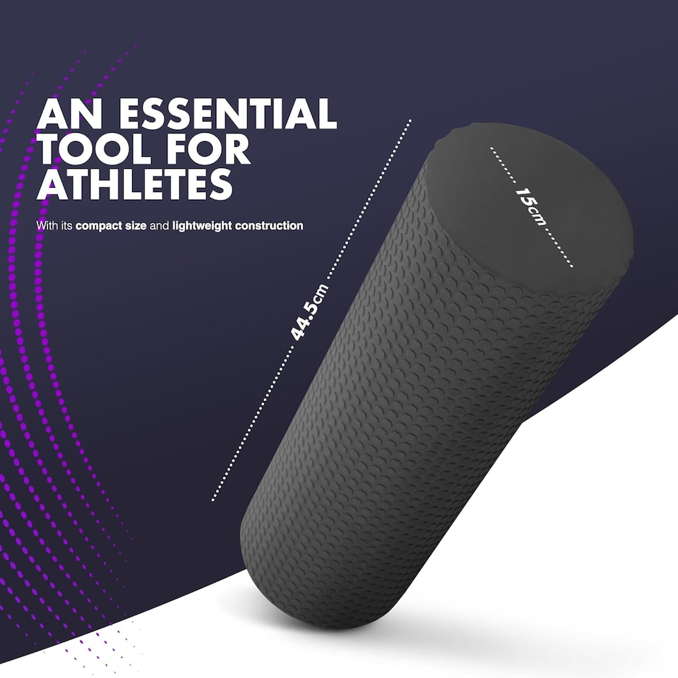 image 1 of Kayman Foam Roller 44 Centimetre for Back Legs and Post Workout Recovery