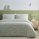 image 1 of Olivia Duvet Cover Set Green Double