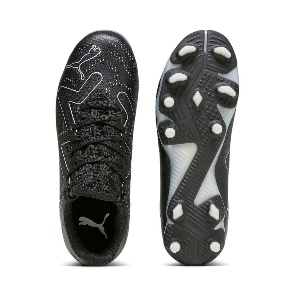 image 1 of Puma Future Play FG/AG Jr Football Boots Black/Silver J11