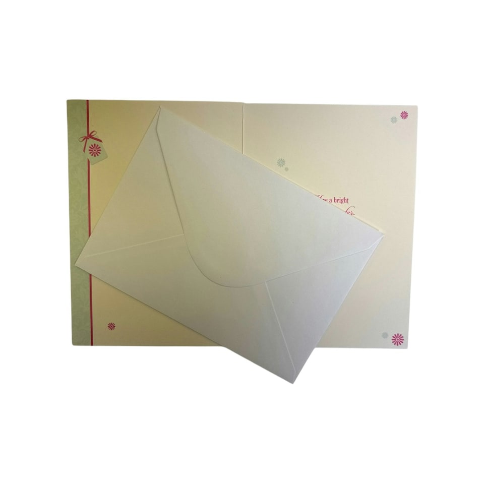 image 1 of To Both Of You Wonderful Time Pink Tulips Design Easter Card
