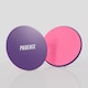 image 3 of Phoenix Fitness Dual Sided Gliding Discs Pink | Pink