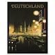 image 1 of Travel Tourism Berlin Germany Deutschland Vintage Framed Wall Art Print