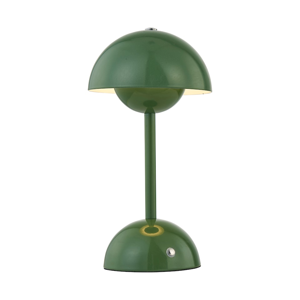 image 1 of Eleanor - Sage Green LED Rechargeable Touch Table Lamps Twin Pack
