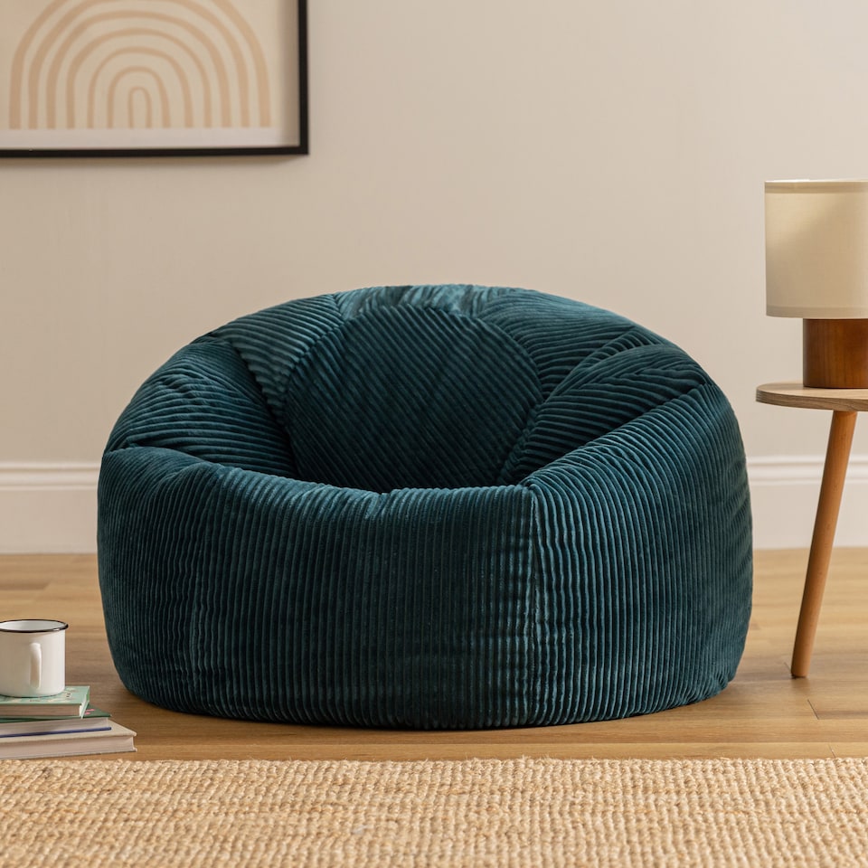 image 1 of Kingston Beanbag Corduroy Teal | Green | Teal | XL | 1