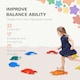 image 3 of ZONEKIZ Kids Stepping Stones, 9PCs Balance Stones for Indoors, Outdoors