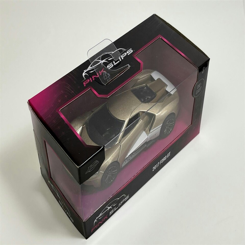 image 1 of 2017 Ford GT Gold 1:32 Scale Pink Slips Jada 253292000 24106