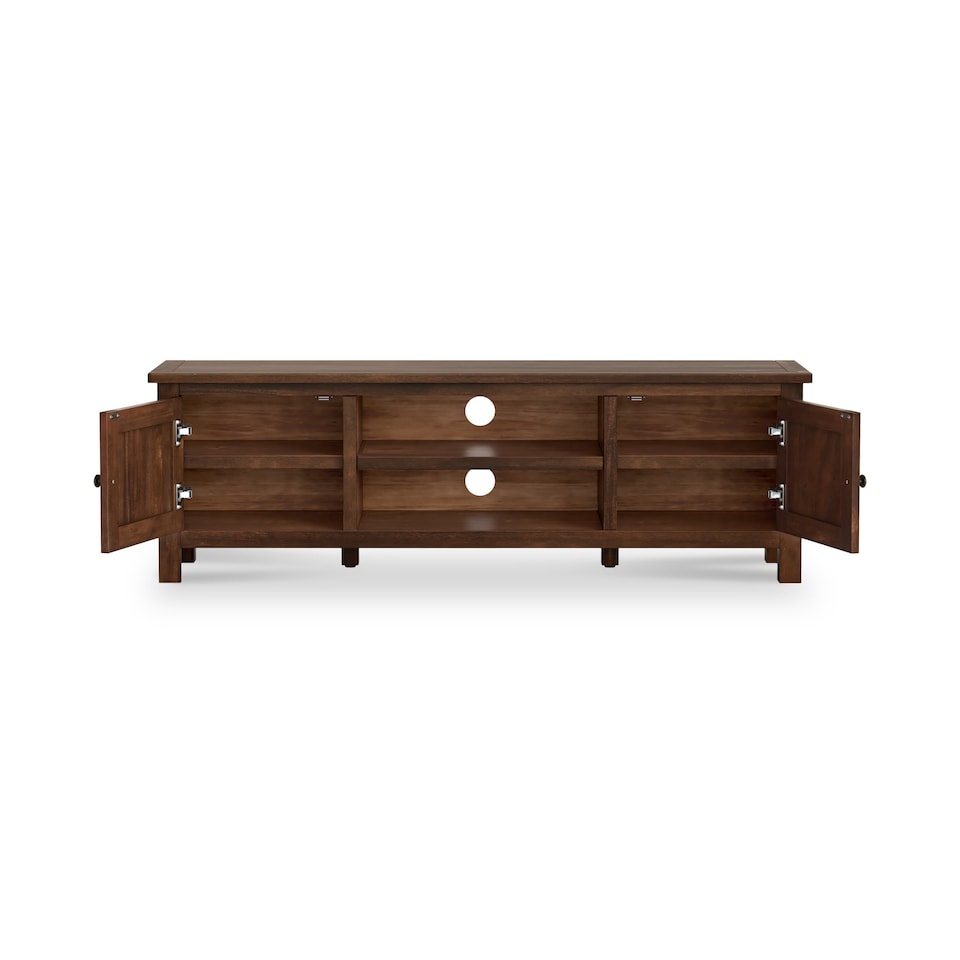 image 1 of Duchy Acacia 150cm Wide TV Unit - Fully Assembled By Roseland Furniture