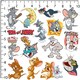 image 2 of Tom & Jerry Deluxe Character Stickers (Pack of 100) - Multicoloured - One Size