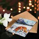image 4 of Red Fox in Snowy Mountain Winter Landscape Birthday Greeting Card