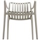 image 7 of Garden Chairs Alcudia - weather-resistant, durable and long-lasting plastic - Set of 6 Brown | Taupe