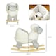 image 7 of AIYAPLAY Baby Rocking Horse with Safety Belt, Sound, for Ages 18-36 Months