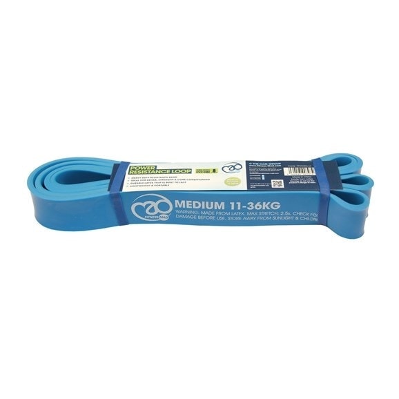 Fitness Mad Power Resistance Band in Blue | Size: Medium
