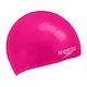 image 2 of Speedo Childrens/Kids Silicone Moulded Swimming Cap - Pink - One Size